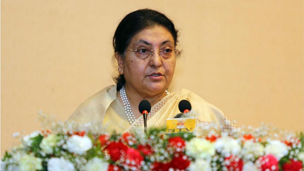 विद्या भण्डारी एमाले विधान महाधिवेशनको प्रतिनिधि बन्न नपाउने