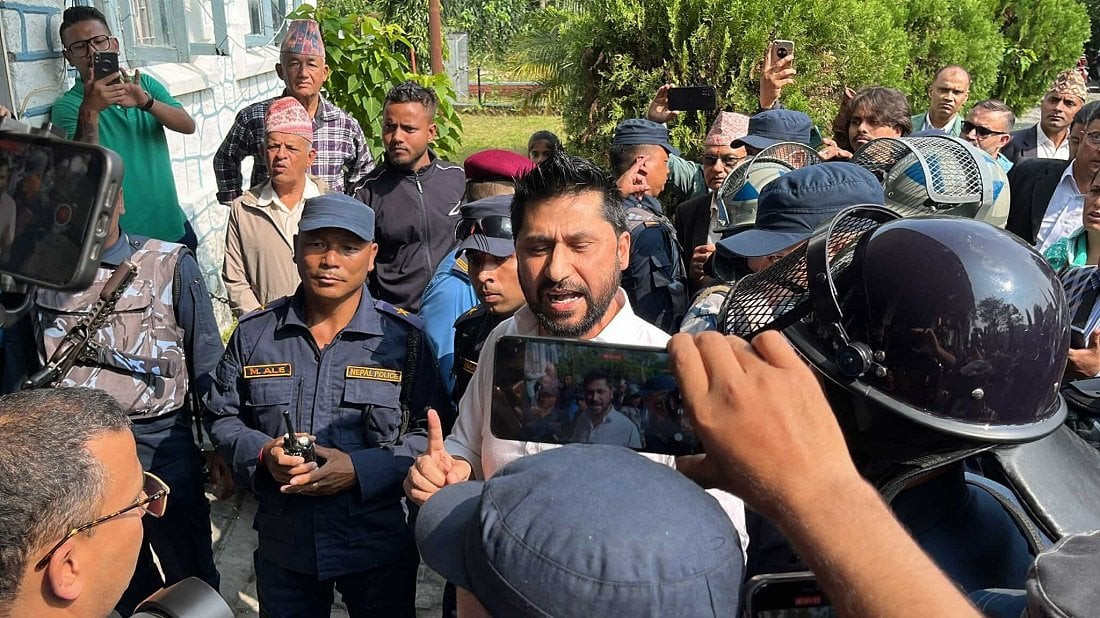 रवि लामिछाने भैरहवा कारागार चलान