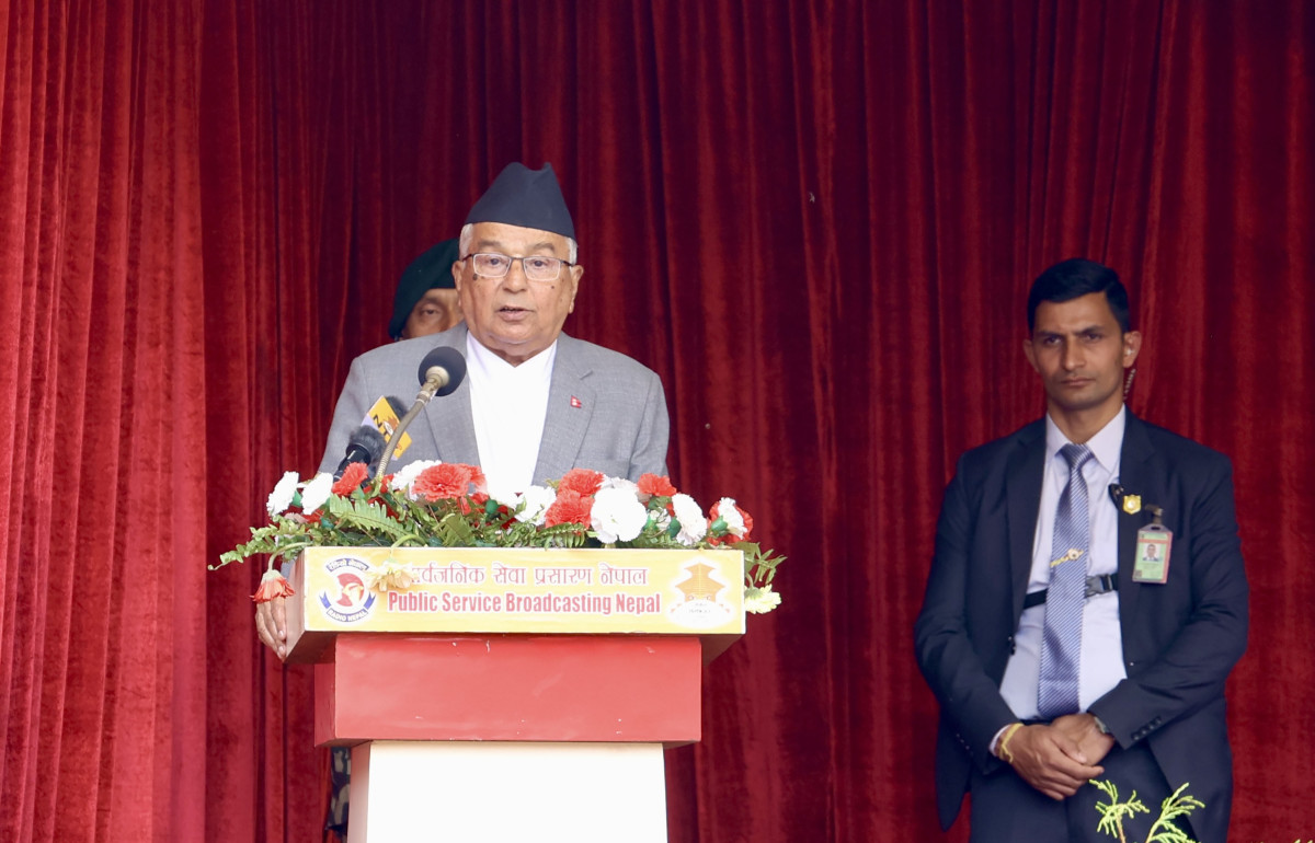 स्वतन्त्रताका नाममा हुने हिंसा, लुटपाट र आगजनी सर्वदा निषेधित छः राष्ट्रपति पौडेल