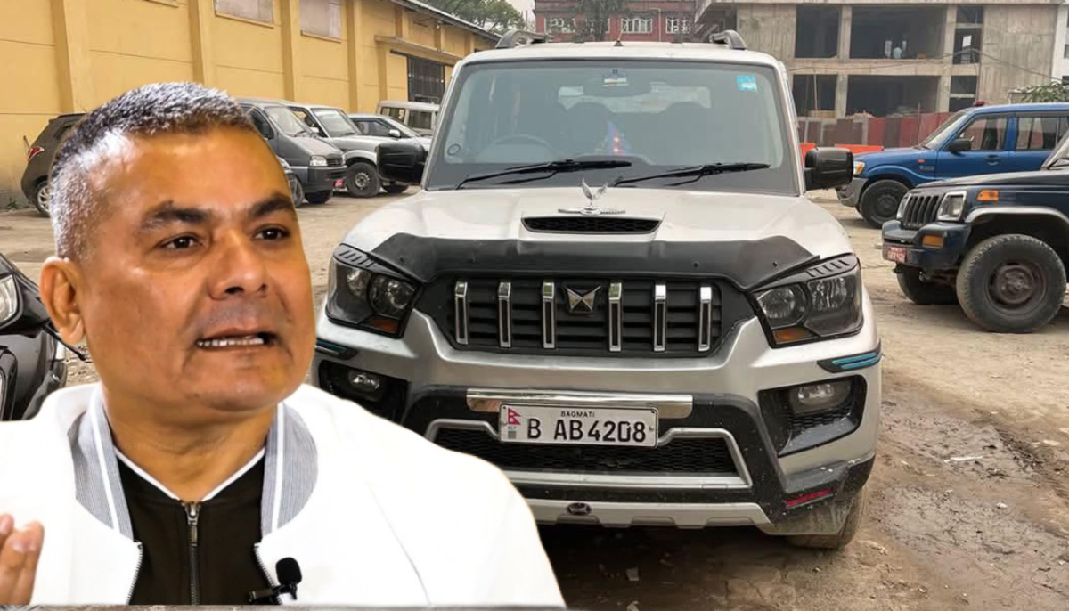 दुर्गा प्रसाईंले काठमाडौंबाट भाग्न प्रयोग गरेको गाडी इटहरीमा भेटियो