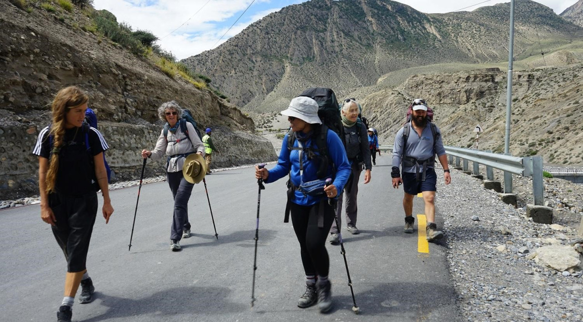 सडक सञ्जाल सुधार हुँदै गएपछि मुस्ताङमा बढ्दै पर्यटक