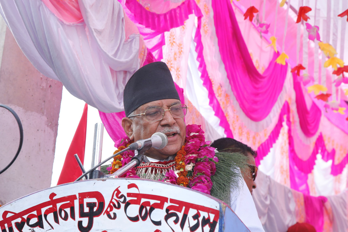 प्रतिगामीहरूले काठमाडौंमा अझै हत्या हिंसा गर्न सक्छन्, प्रतिवाद गर्न आजै जाँदैछौंः प्रचण्ड