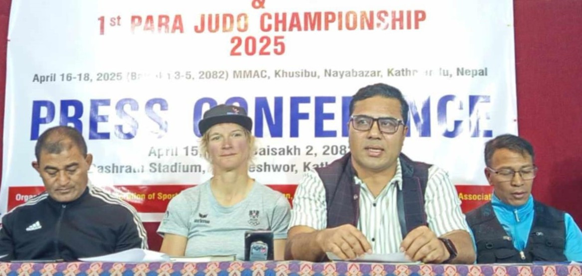 अन्तरराष्ट्रिय जुडो प्रतियोगिता बिहीबारदेखि