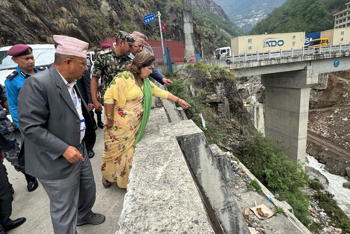 तातोपानी नाकालाई थप व्यवस्थित गर्न परराष्ट्रमन्त्री राणाको निर्देशन