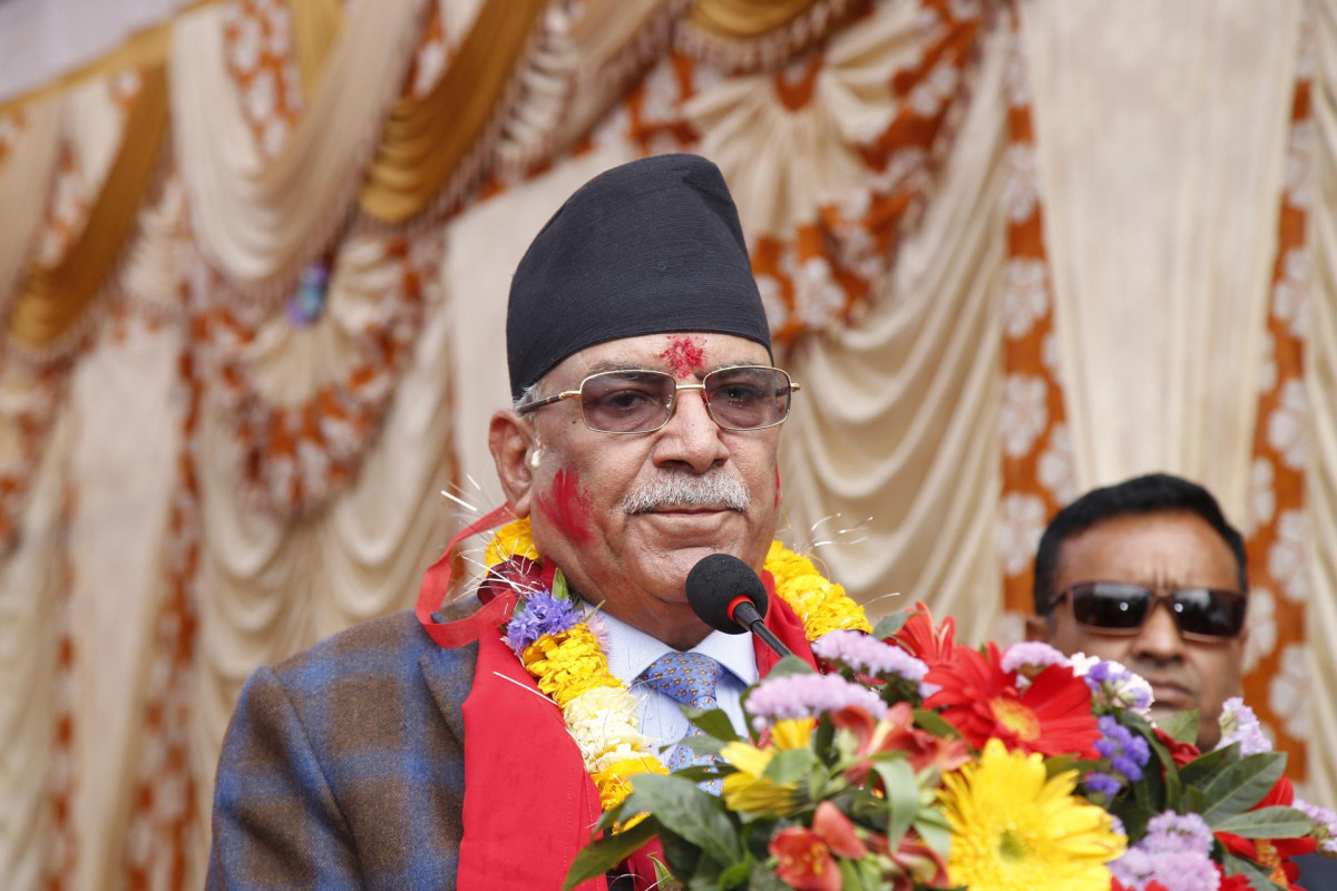 धमिलो पानीमा माछा मार्ने दुस्साहस सफल हुँदैनः प्रचण्ड