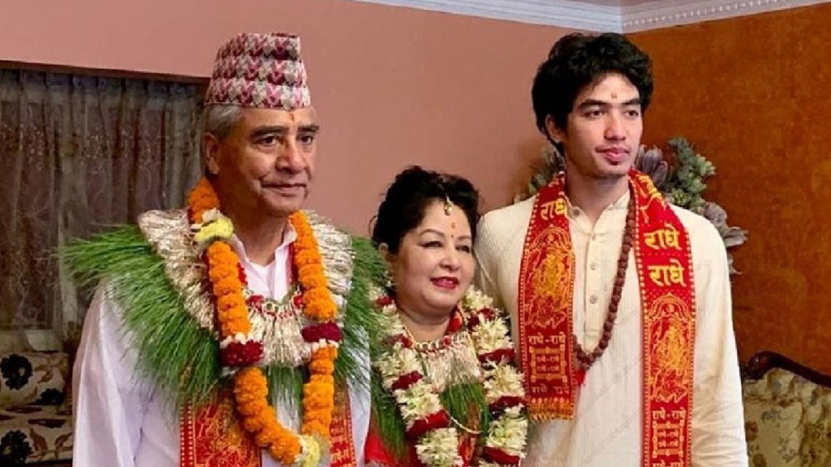 श्रीमती र छोराबुहारीसहित शेरबहादुर देउवा थाइल्यान्डको बैंककमा