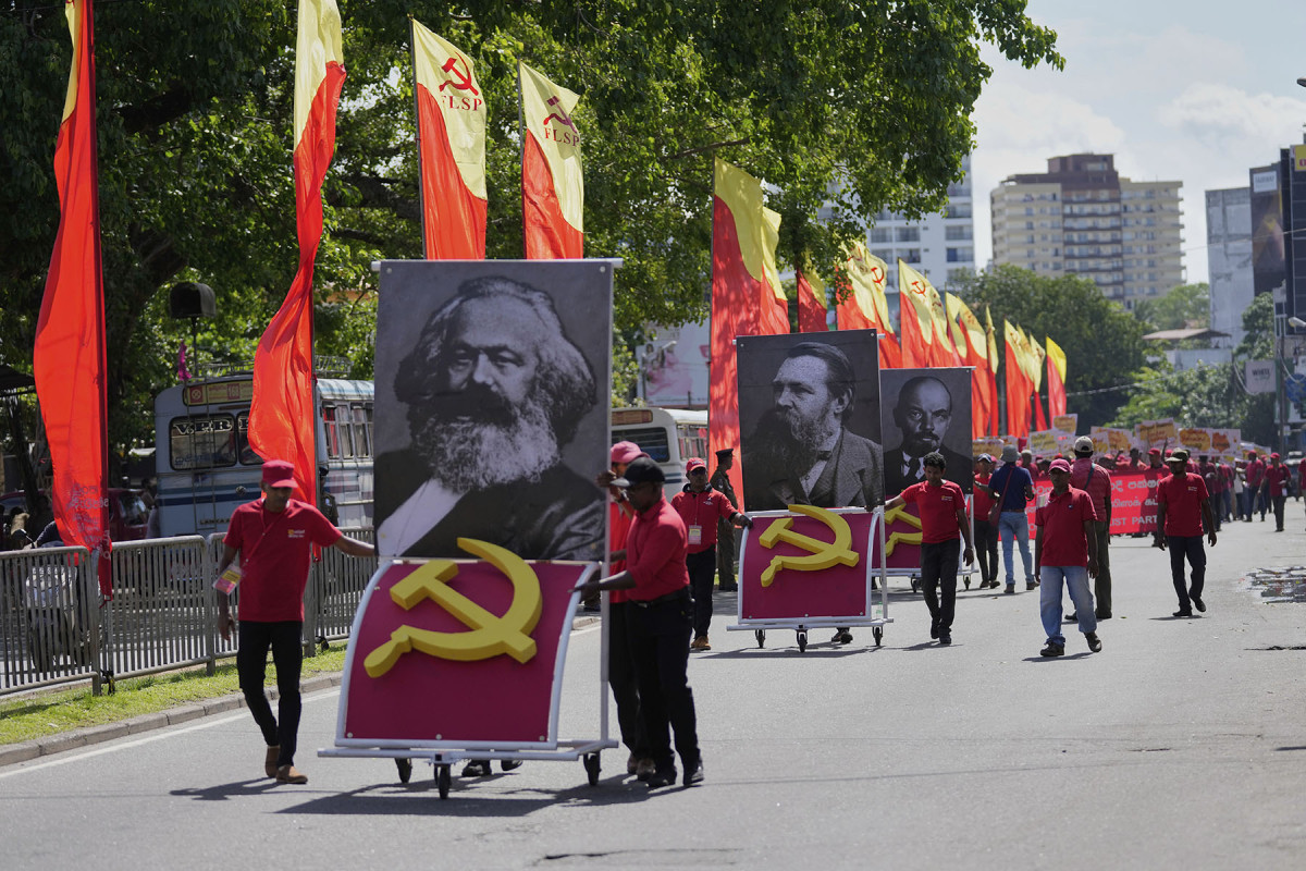 Labour Day March in Sri Lanka Highlights Socialist Ideals