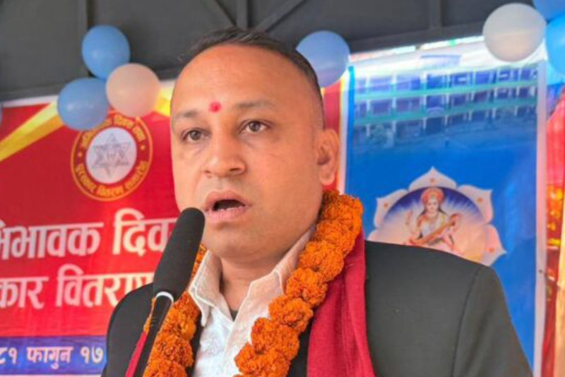 पोखरा महानगरपालिकाका वडाध्यक्ष पराजुली पक्राउ