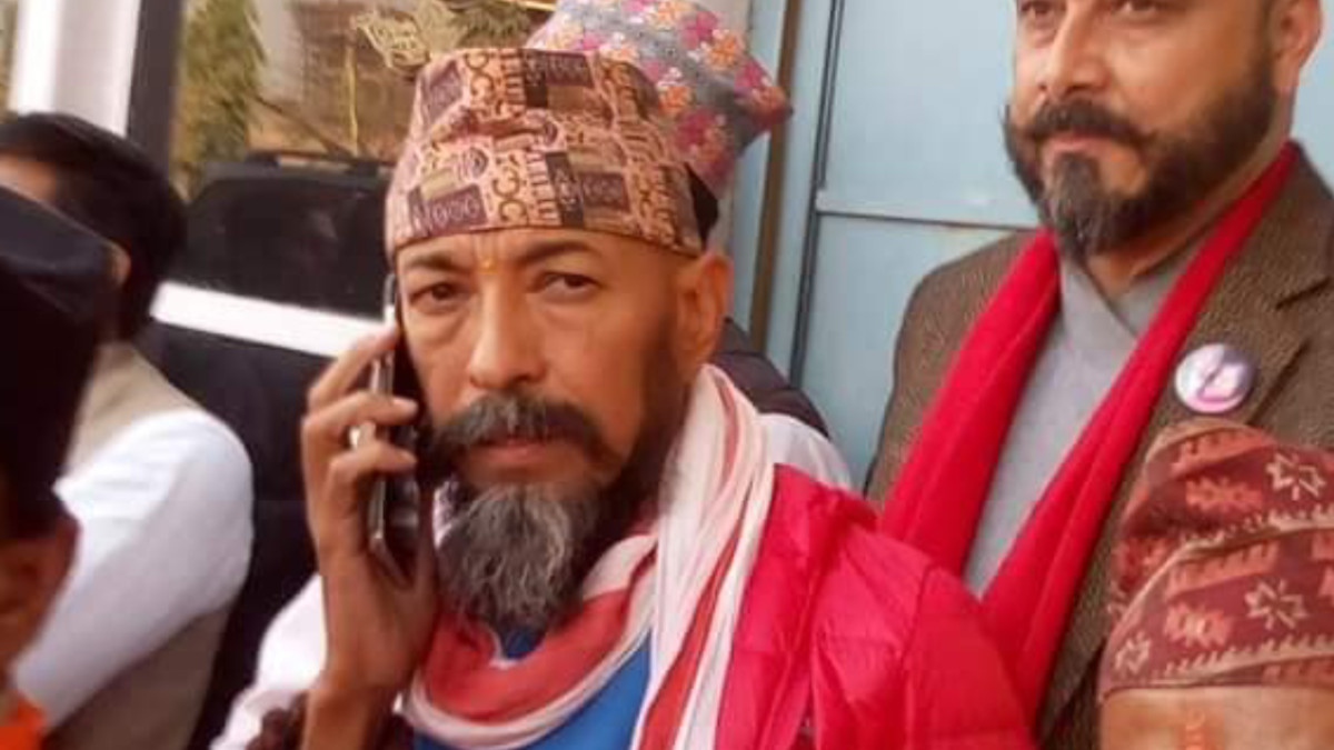 शिवसेना नेपालका अध्यक्ष अनिल बाबा पक्राउ