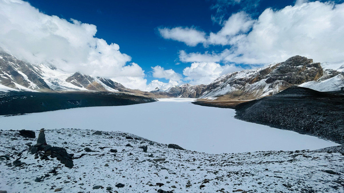 जमेर बरफ बनेको तिलिचो