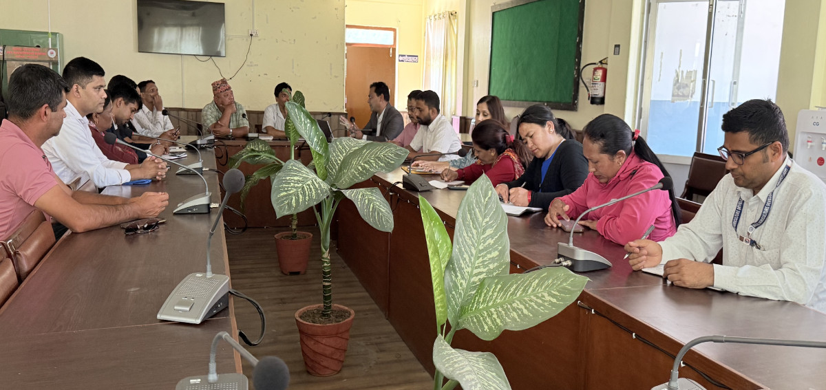 बसाईसराई रोक्न कृषि विकास रणनीति बनाउँदै वालिङ