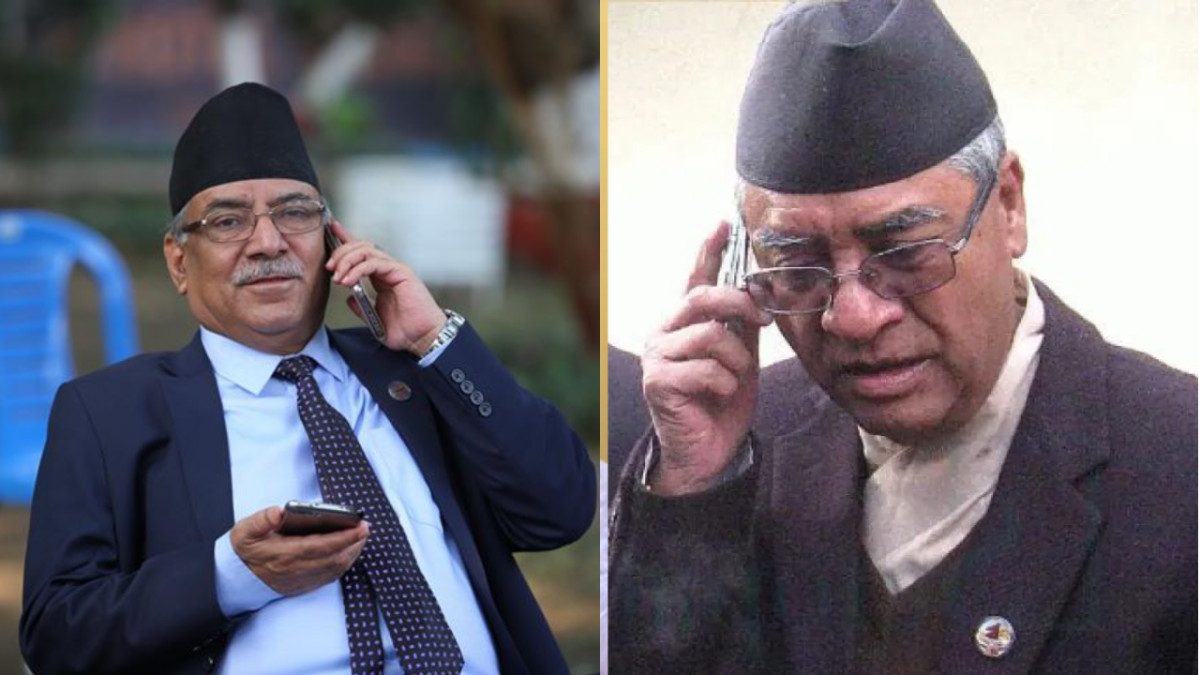 डडेल्धुराबाट देउवालाई प्रचण्डको फोन, के-के भयो कुराकानी?