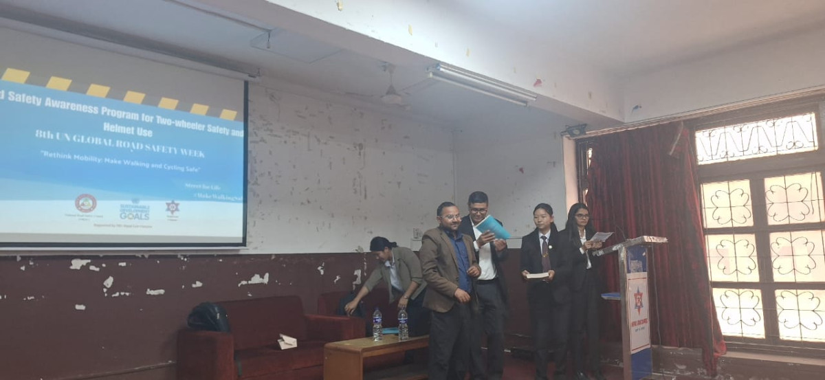 सुरक्षित यात्राका लागि सचेतना कार्यक्रम सम्पन्न