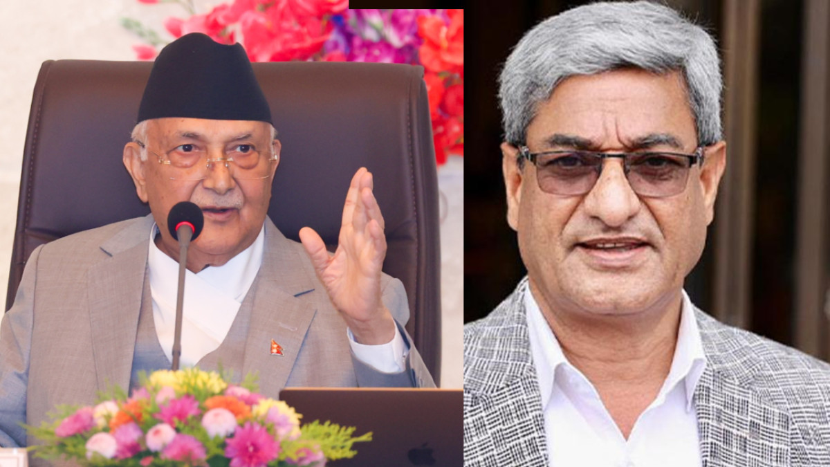 कर्मचारीले गल्ती गर्दैमा गृहमन्त्री भागिदार हुनु हुँदैनः प्रधानमन्त्री