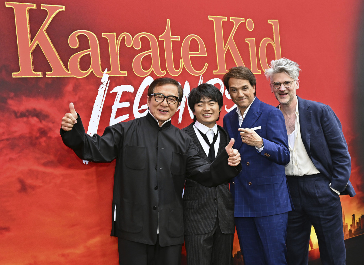 Jackie Chan, Cast Attend New York Premiere of Karate Kid: Legends