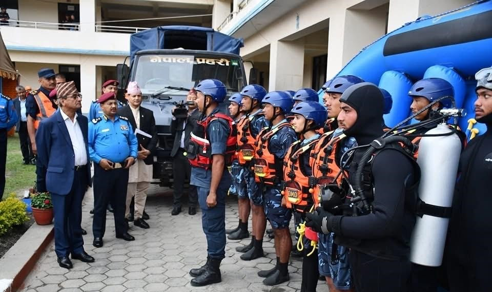 विपद व्यवस्थापन र उद्धारका लागि साढे १७ हजार सुरक्षाकर्मी तैनाथ
