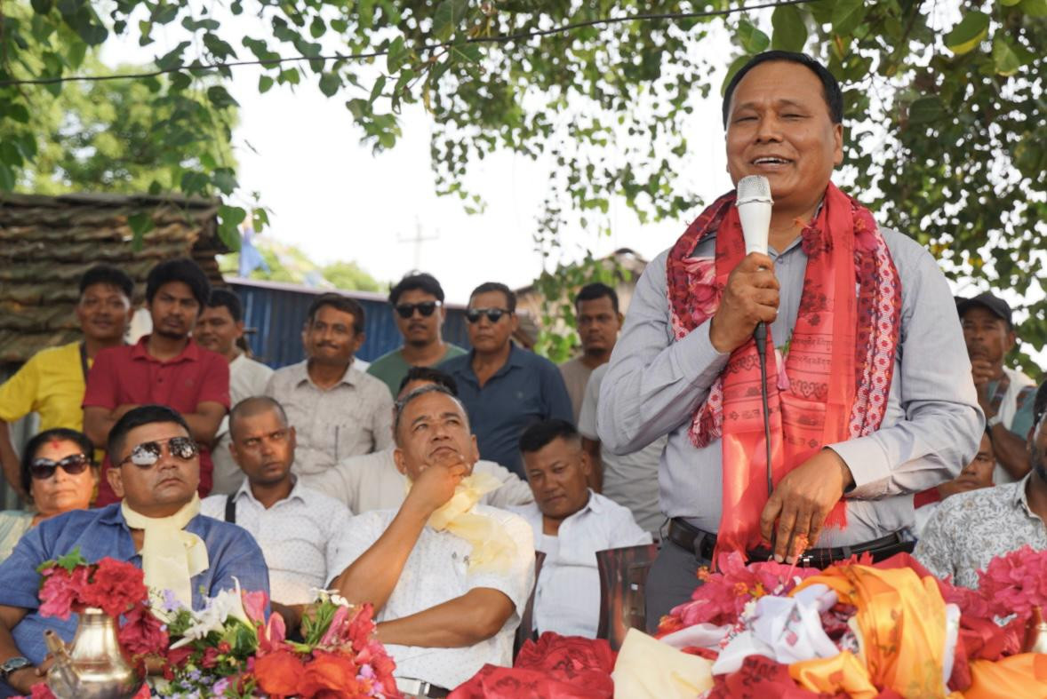 बाराको टाँगियाबस्तीमा बिजुली बाल्दा युद्ध जितेजस्तो भयोः कुलमान घिसिङ