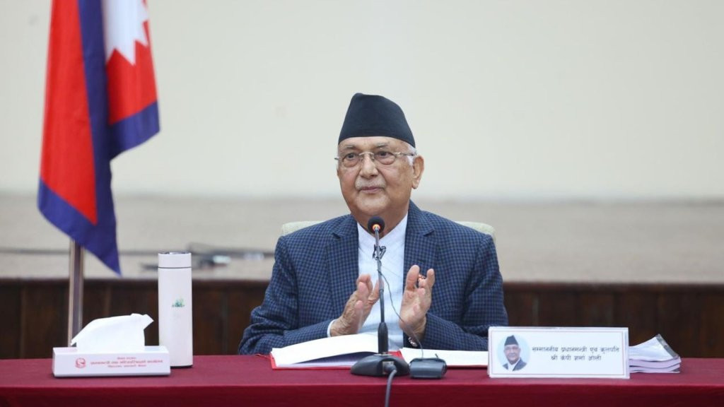 प्रधानमन्त्री ओली स्पेन जाने