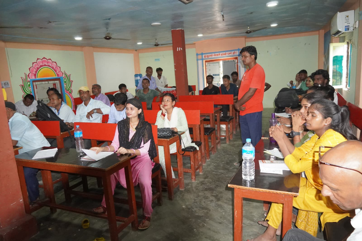 विद्यालय स्वास्थ्य तथा पोषण कार्यक्रम सम्पन्न