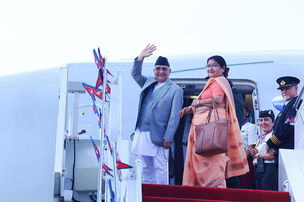 प्रधानमन्त्री ओली स्पेन प्रस्थान (फोटोफिचर)