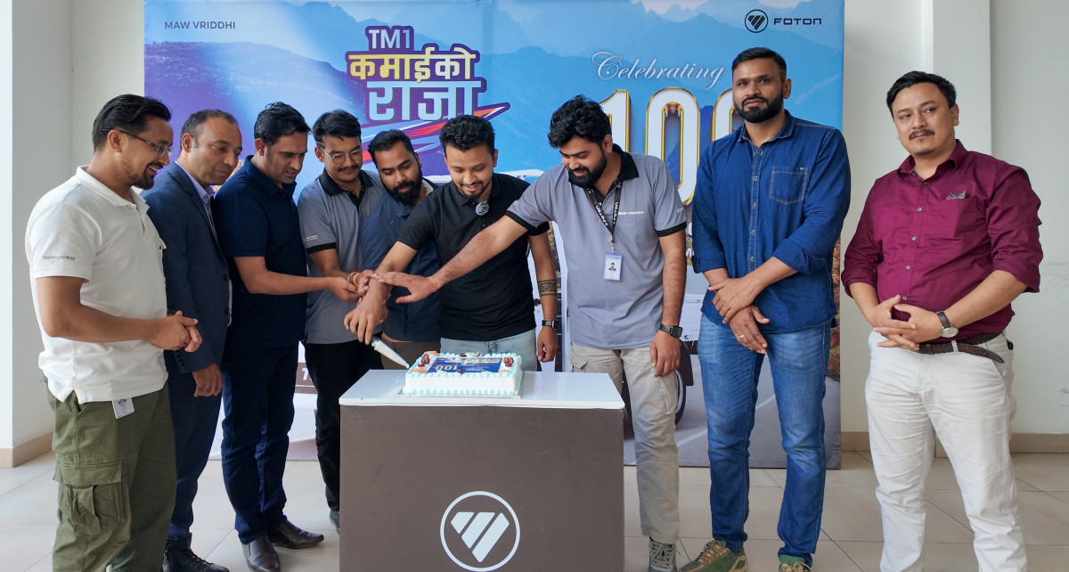 टिएम१ का एक सय भन्दा बढी युनिटहरू सडकमा गुड्दै:नेपालको फेवरेट कमर्सियल ईभीको महत्वपूर्ण उपलब्धि