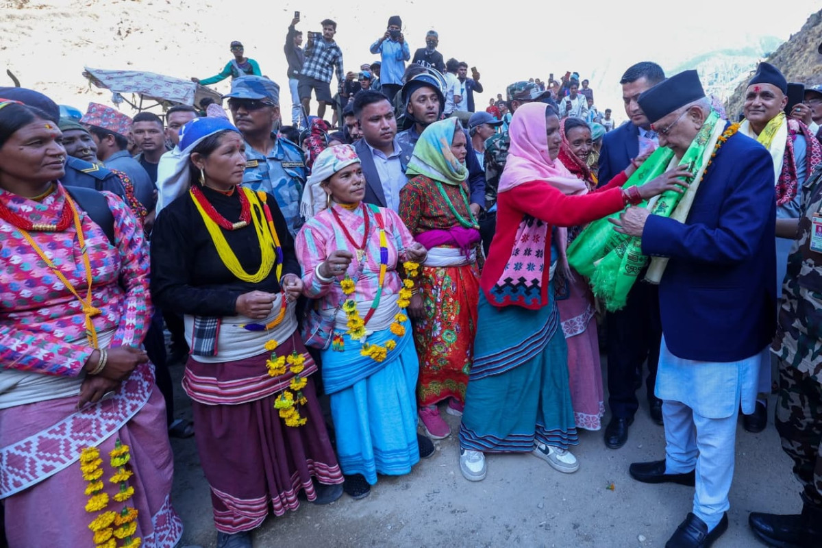 अब हुम्ला राष्ट्रिय र अन्तराष्ट्रिय रुपमा टाढा छैन्ः प्रधानमन्त्री ओली