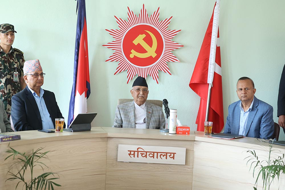 ओलीले सचिवालय बैठकमा राखे विद्या भण्डारीको विषय छलफल गर्न प्रस्ताव