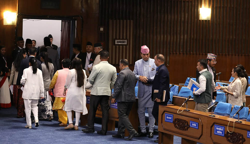रास्वपा र राप्रपाद्वारा आजपनि प्रतिनिधि सभा बहिष्कार