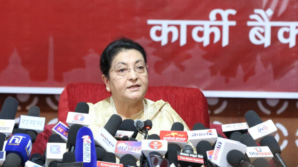 मदन भण्डारीले दिएको सदस्यता हो, कसैलाई लाग्दैमा फाल्न सक्दैन: विद्यादेवी भण्डारी (पूर्णपाठ)