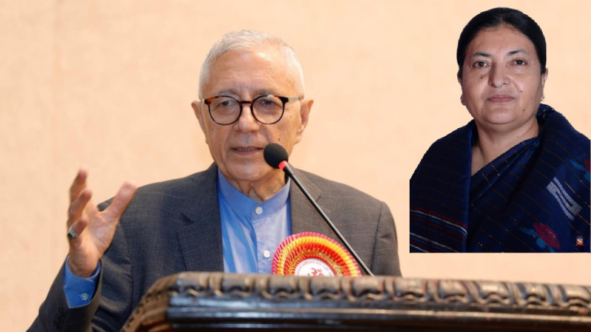 पूर्व राष्ट्रपतिलाई राजनीतिमा फर्किन कसले रोक्न सक्छ र? - शेखर कोइराला