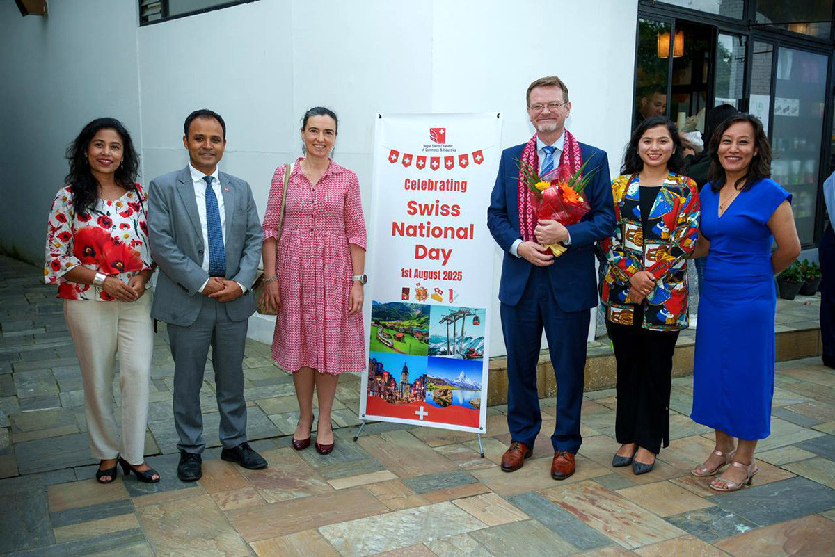 Swiss National Day Celebrated in Kathmandu