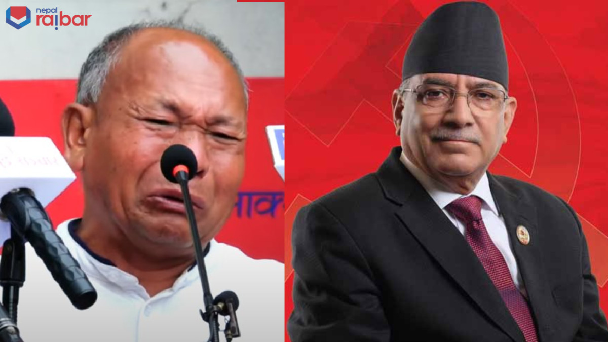 प्रचण्डकै अगाडि किन ‘धुरुधुरु’ रोए माओवादी कार्यकर्ता लामा?