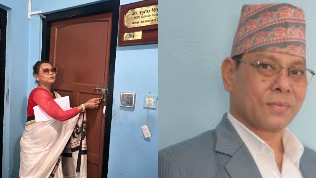 किन थुनिन् थारु आयोगकी सदस्य मोदीले कार्यवाहक अध्यक्ष थारुलाई कार्यकक्षमै?